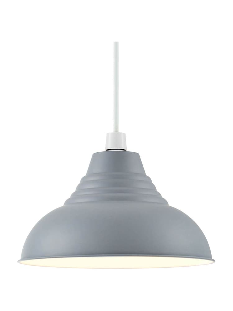BHS Grey Steel Diner Easy Fit Shade - Image 2 of 5 BHS Grey Steel Diner Easy Fit Shade - Image 2 of 5