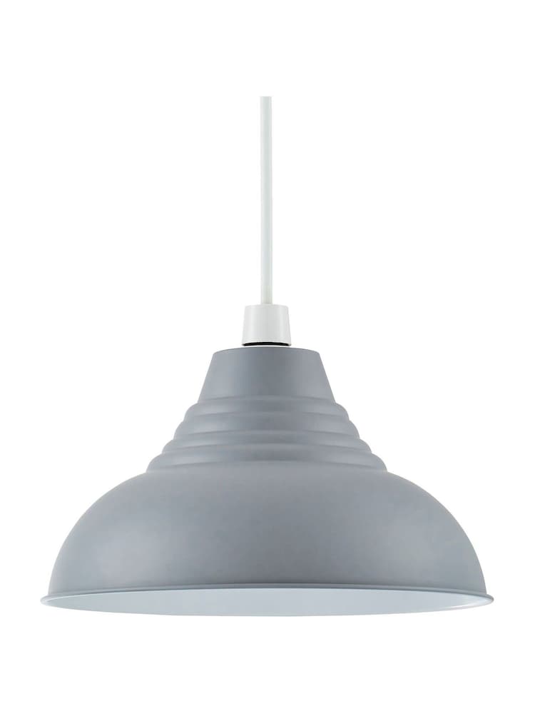 BHS Grey Steel Diner Easy Fit Shade - Image 5 of 5 BHS Grey Steel Diner Easy Fit Shade - Image 5 of 5
