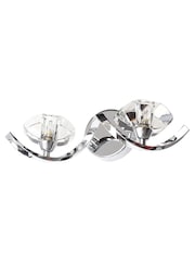 BHS Silver Bella Wall Light - Image 2 of 5