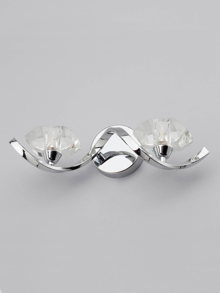 BHS Silver Bella Wall Light - Image 5 of 5