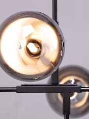 BHS Black Hennock Small Ceiling Light - Image 2 of 4
