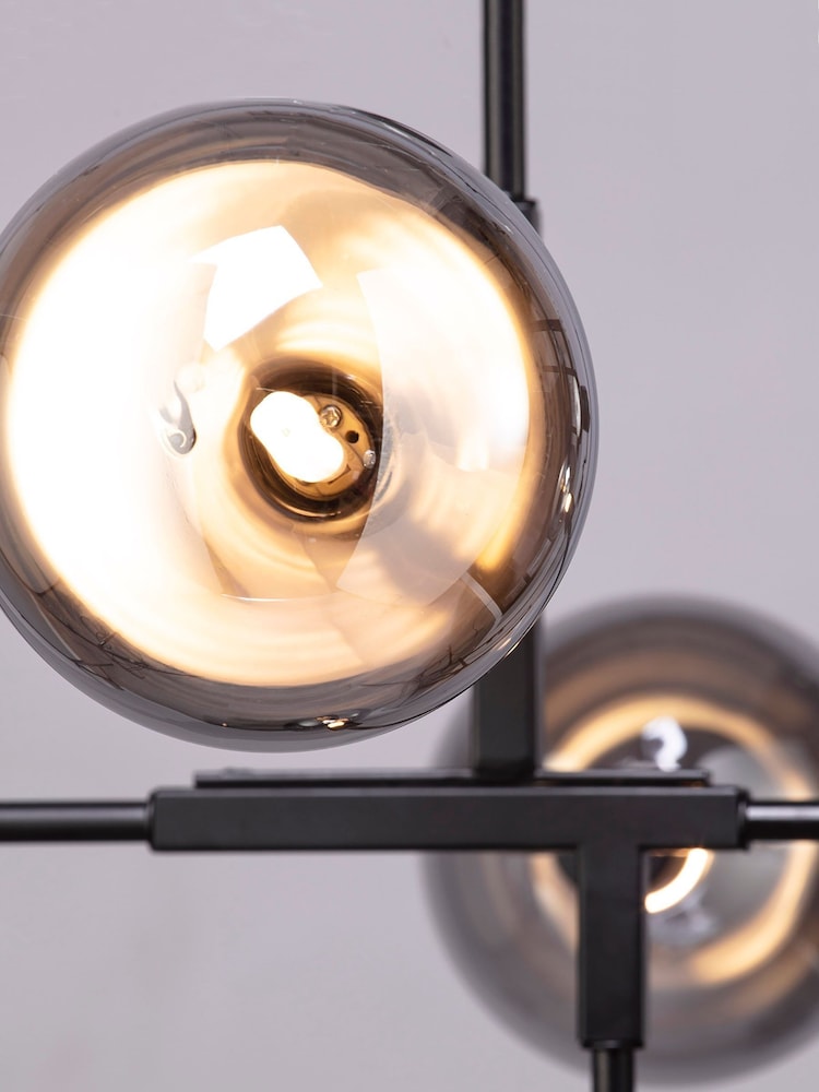 BHS Black Hennock Small Ceiling Light - Image 2 of 4