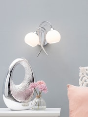 BHS Silver Soni Wall Light - Image 1 of 4