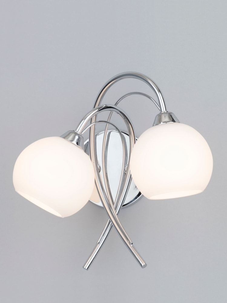 BHS Silver Soni Wall Light - Image 2 of 4