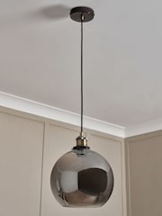 BHS Bronze Carter Industrial Pendant Ceiling Light - Image 2 of 6