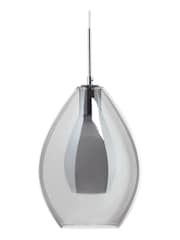 BHS Grey Carmella Pendant Pendant Ceiling Light - Image 2 of 3