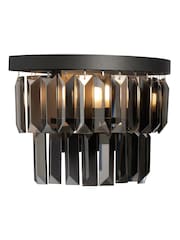 BHS Pewter Black Ozzie Wall Light - Image 5 of 6
