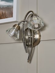 BHS Brass Marianne Wall Light - Image 2 of 6