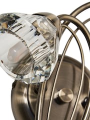 BHS Brass Marianne Wall Light - Image 6 of 6