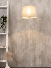 BHS Chrome Mira Stem Touch Floor Lamp - Image 1 of 4