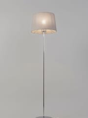 BHS Chrome Mira Stem Touch Floor Lamp - Image 2 of 4