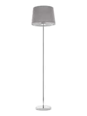 BHS Chrome Mira Stem Touch Floor Lamp - Image 4 of 4