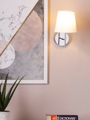 BHS Chrome Mira Wall Light - Image 1 of 4