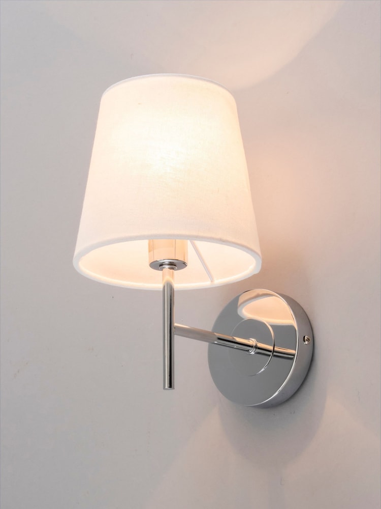 BHS Chrome Mira Wall Light - Image 2 of 4