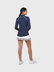 Original Penguin Golf Ladies Blue Veronica Sun Protection Top - Image 2 of 5