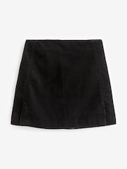 Black Corduroy Mini Skirt - Image 5 of 6