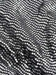 Silver Midi Sequin Skirt - Image 6 of 6