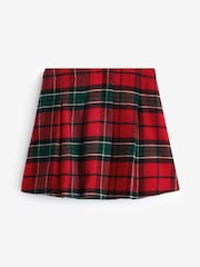 Red Check Skirt And Tights Set (3-16yrs) - Image 2 of 2
