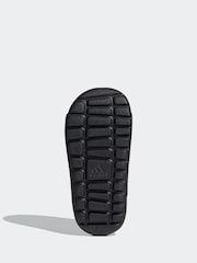 adidas Black/White Kids Altaswim 2.0 Sandals - Image 7 of 9