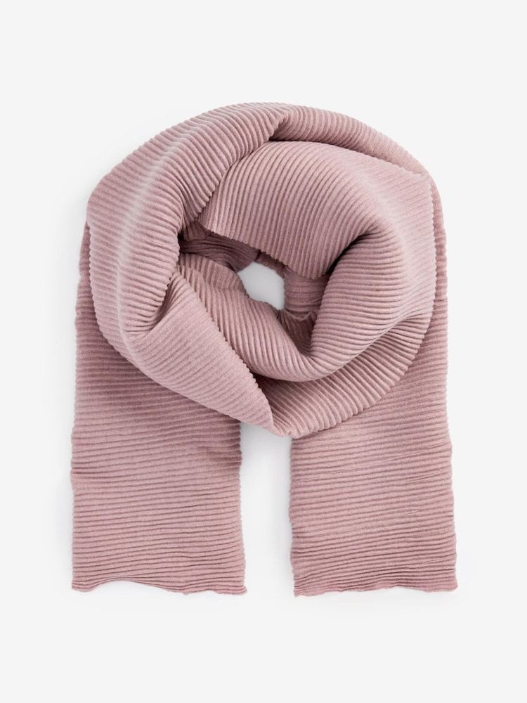Pink Plissé Midweight Scarf - Image 1 of 3