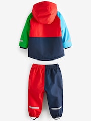 Multi Colourblock Waterproof Jacket And Trousers Set (3mths-7yrs) - Image 6 of 10