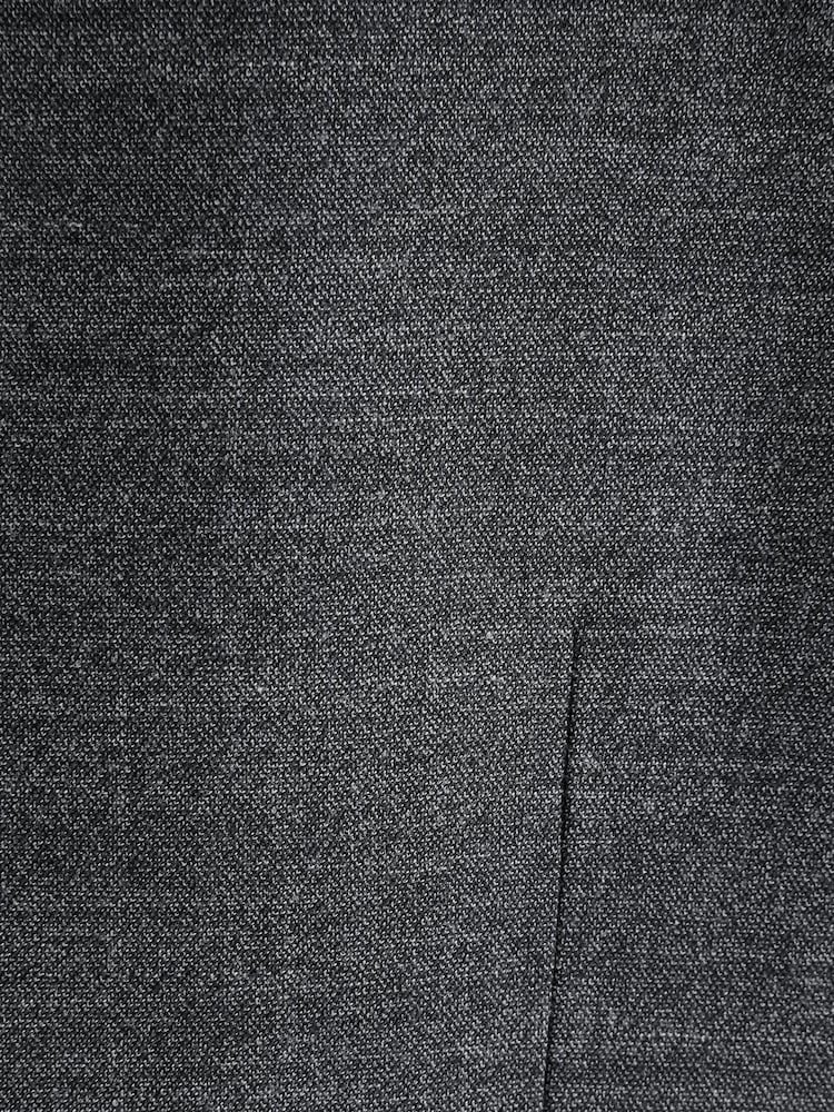 Grey Wool Blend Textured Suit: Waistcoat - Image 11 of 11