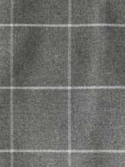 Grey Windowpane Check Suit: Waistcoat - Image 4 of 5