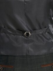 Green Signature Empire Mills 100% Wool Check Suit: Waistcoat - Image 6 of 10