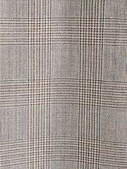 Taupe Signature Empire Mills 100% Wool Check Suit Waistcoat - Image 7 of 10