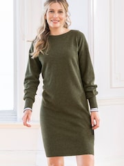 Celtic & Co Green Supersoft Slouch Dress - Image 1 of 6