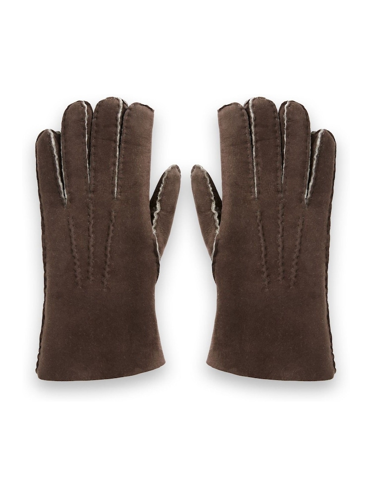 Celtic & Co. Black Sheepskin Gloves - Image 2 of 3