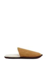Celtic & Co. Natural Sheepskin Scuffs - Image 1 of 5