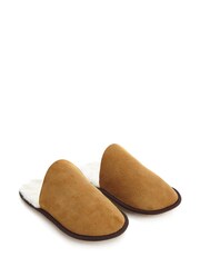 Celtic & Co. Natural Sheepskin Scuffs - Image 4 of 5