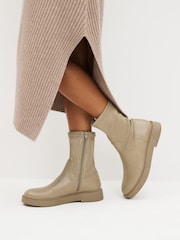 Nude Cream Forever Comfort® Sock Chelsea Boots - Image 1 of 7