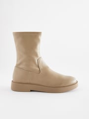 Nude Cream Forever Comfort® Sock Chelsea Boots - Image 3 of 7