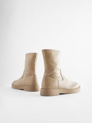 Nude Cream Forever Comfort® Sock Chelsea Boots - Image 5 of 7