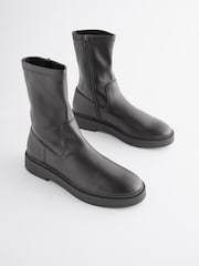 Black Forever Comfort® Sock Chelsea Boots - Image 1 of 5