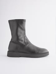 Black Forever Comfort® Sock Chelsea Boots - Image 2 of 5