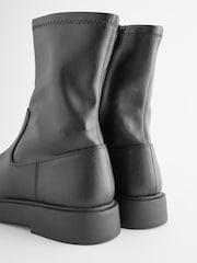 Black Forever Comfort® Sock Chelsea Boots - Image 4 of 5