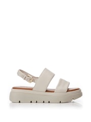 Moda in Pelle Netty Two Part Platform Leather Sandal - Image 1 of 5