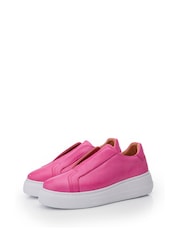 Moda In Pelle Alber Slip On Wedge Trainers - Image 2 of 4