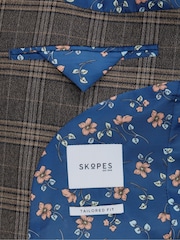Skopes lepo prilegajočem se kroj; oprijet kroj Ackley Check Suit: jakna; suknjič - Slika 4 iz 4
