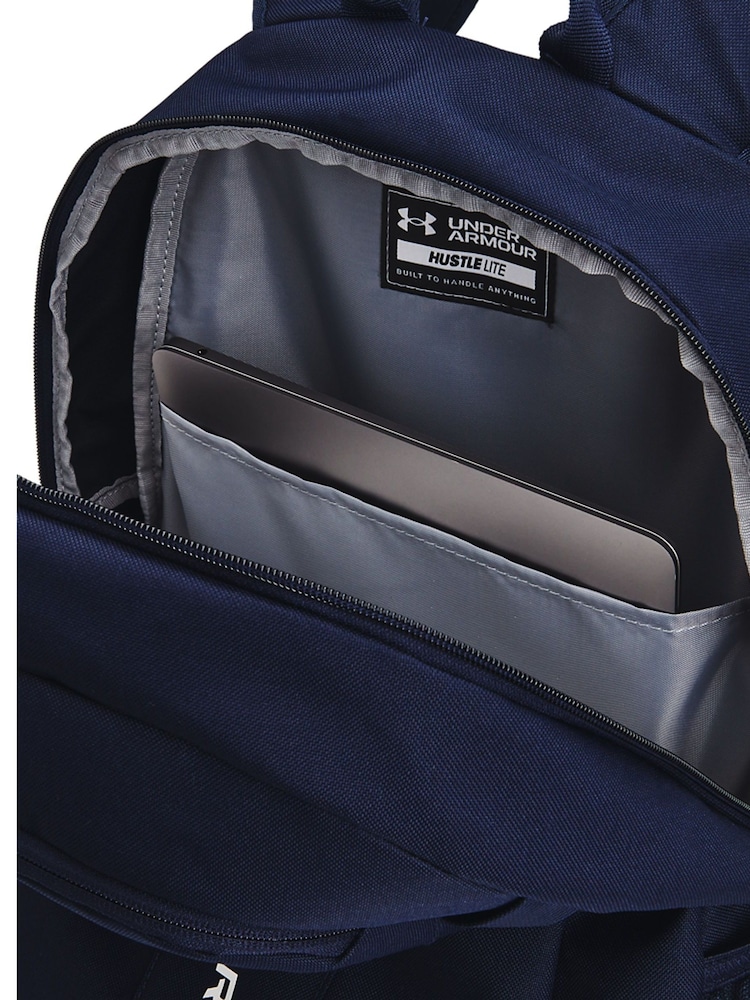 Under Armour Blue Hustle Lite Backpack - Image 6 of 6