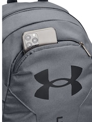 Under Armour Grey Hustle Lite Backpack - Image 4 of 6