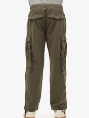 Superdry Green Parachute Grip Trousers - Image 2 of 7