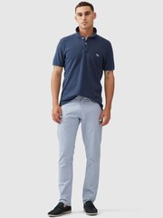 Rodd & Gunn Blue The Gunn Polo Shirt - Image 3 of 5