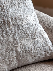Gallery Home 2 Pack Natural Faux Fur Cushion - Image 3 of 5