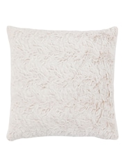 Gallery Home 2 Pack Natural Faux Fur Cushion - Image 4 of 5