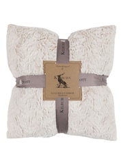 Gallery Home 2 Pack Natural Faux Fur Cushion - Image 5 of 5