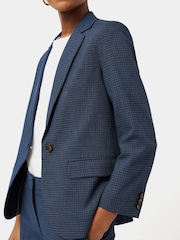 Jigsaw Blue Brook Check Jacket - Image 6 of 6